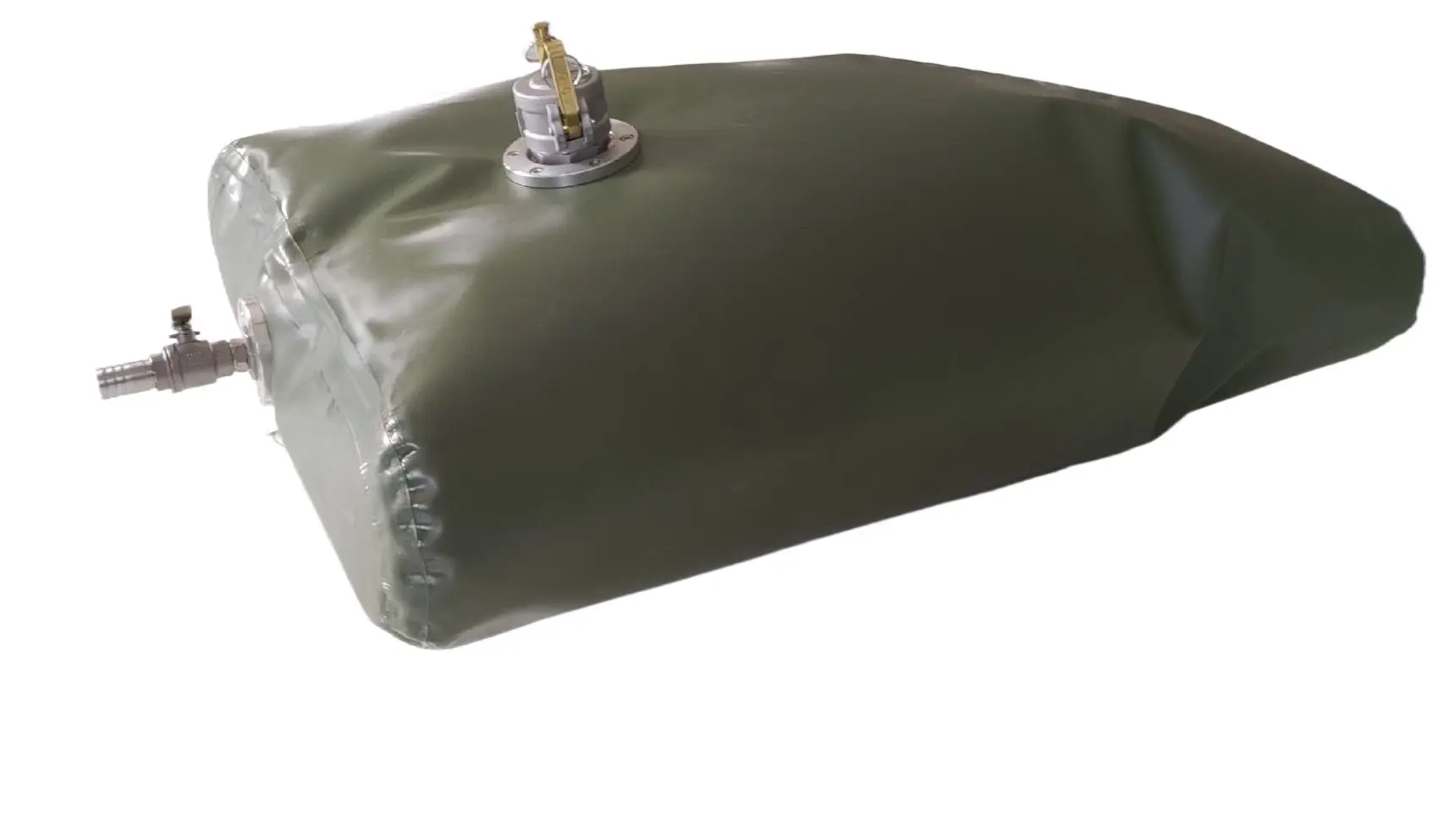 Thickened TPU car small oil bladder, complete set of aluminum alloy, can hold 200 liters. Customize the size if you like.