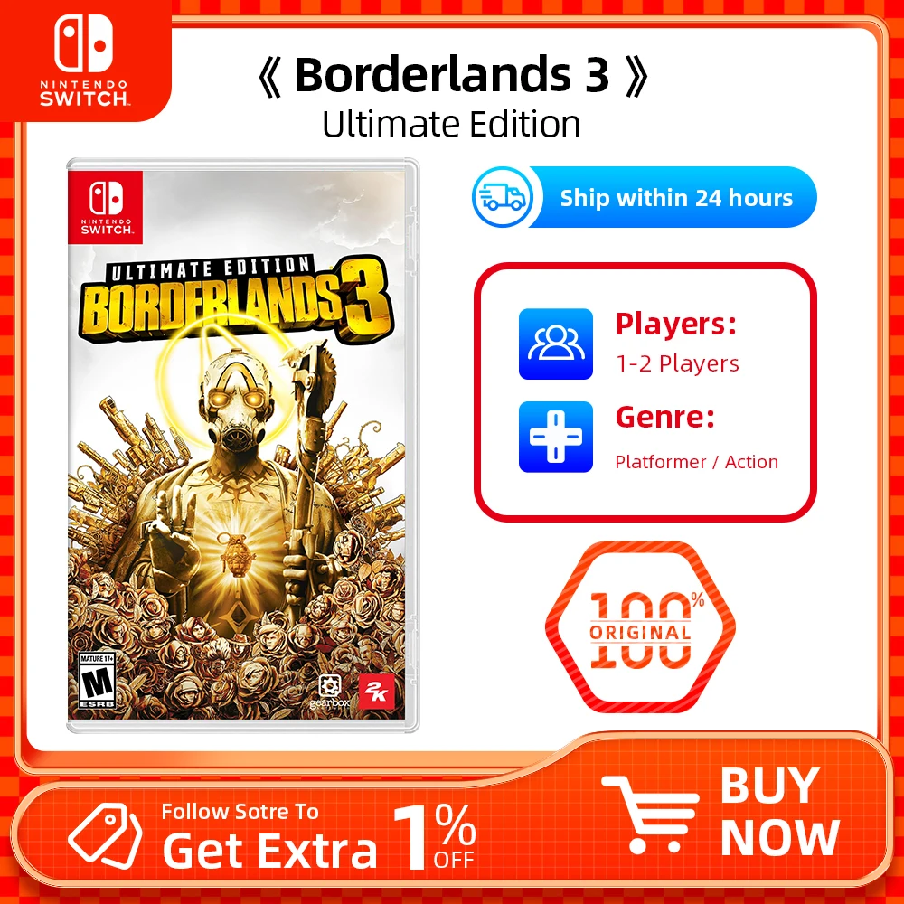 Nintendo Switch Game - Borderlands 3 Ultimate Edition