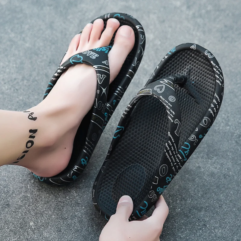 تنفس الشاطئ شبشب رجالي حجم كبير للجنسين الوجه يتخبط الصيف الترفيه الشرائح أحذية رجالي خفيفة الوزن الصنادل الناعمة Zapatillas