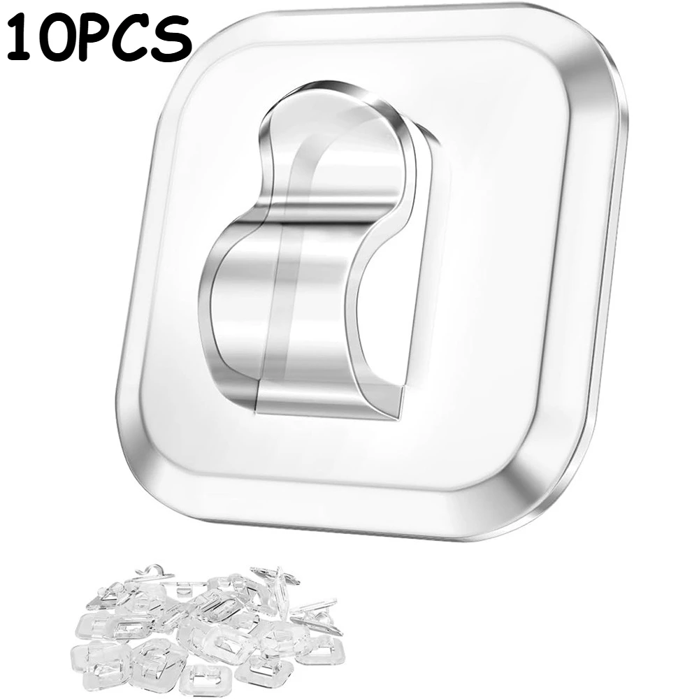 20/10 יחידות מחזיקי כבלים עצמיים קליפסים לניהול כבלים קל להתקנה מחזיקי כבלים דביקים עמידים במים מחזיקי כבלים מותקנים על הקיר