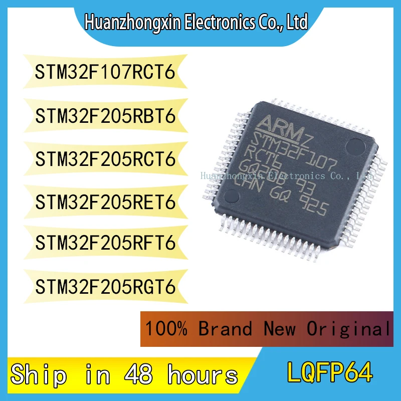 STM32F107RCT6-STM32F205RBT6-STM32F205RCT6-STM32F205RET6-STM32F205RFT6 ...