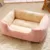Plush Kitten Bed & Winter Habitat – Soft Pet House Cushion for Indoor Cats 1