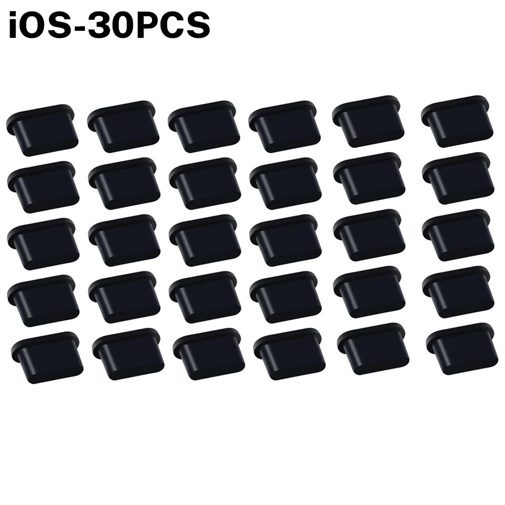 ตัวเลือกสินค้า ซิลิโคนป้องกันฝุ่น USB-C สำหรับ iPhone 16 และ Android