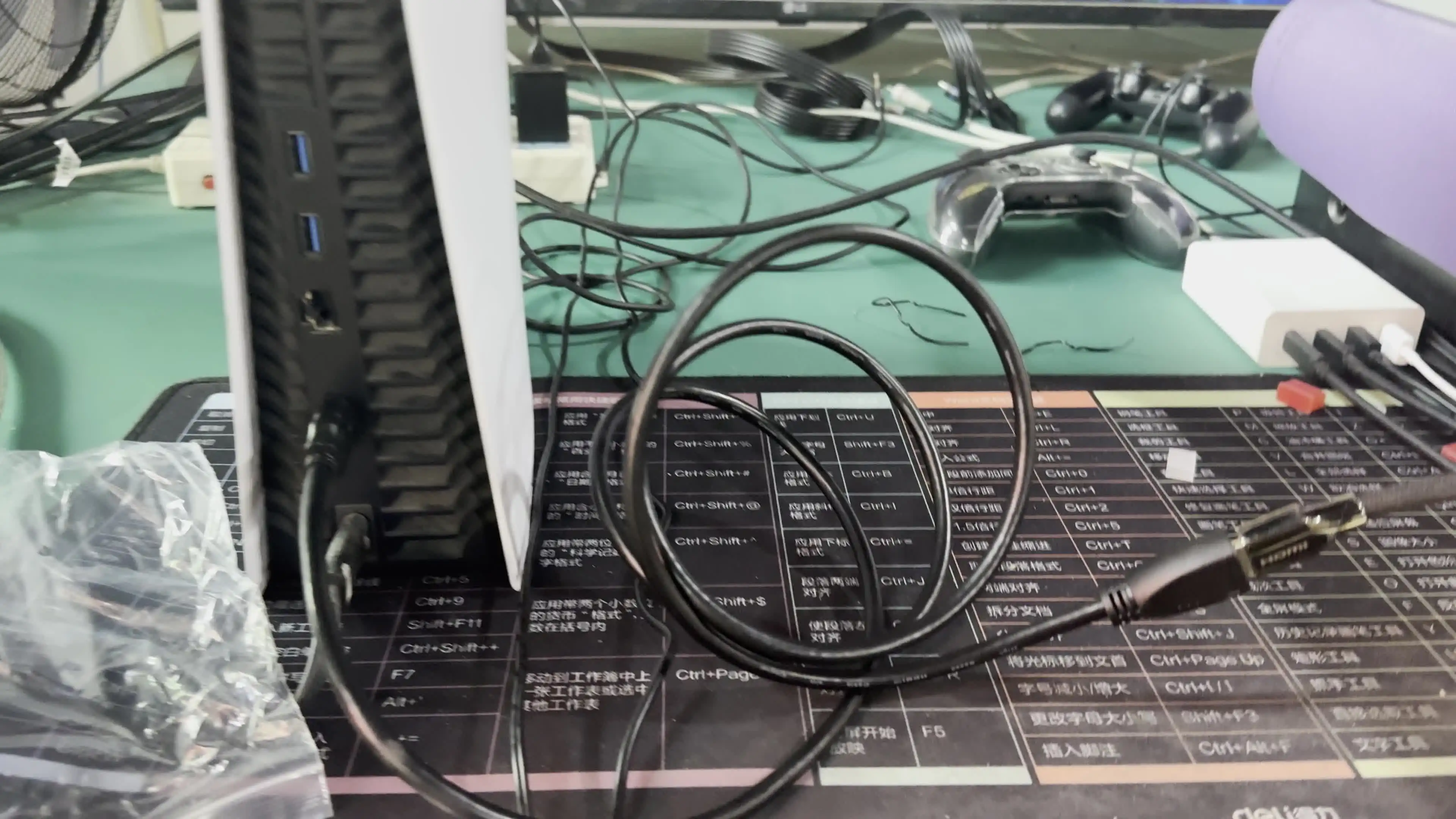 LEENUE - Cavo di prolunga HDMI da 12 cm, 4 K ad alta velocità HDMI maschio a