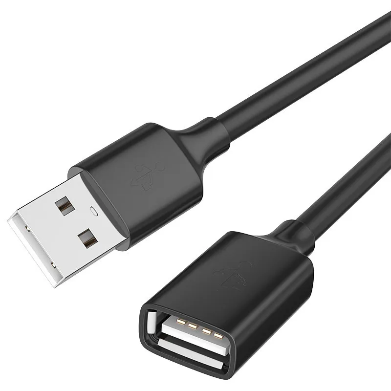 Przedłużacz USB 2.0 męski na żeński kabel do synchronizacji danych - obrazek 6