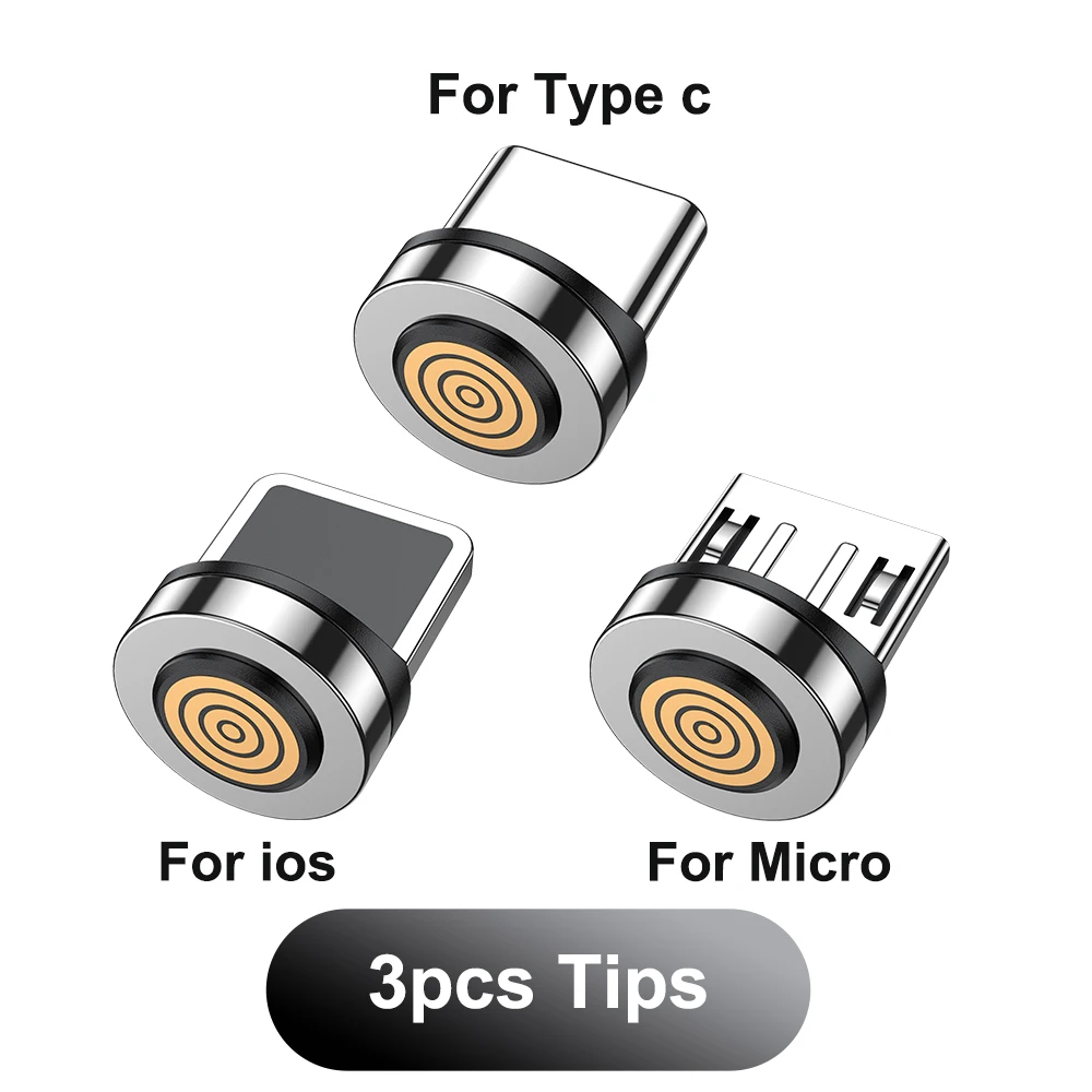 ตัวเลือกสินค้า สายชาร์จแม่เหล็ก USB-C 540 องศา ชาร์จเร็วสำหรับมือถือทุกยี่ห้อ