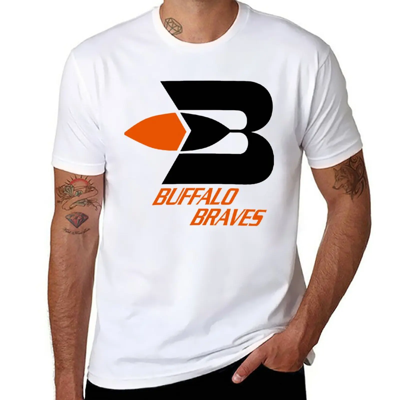 

New BEST SELLER Buffalo Braves, Logo Merchandise T-Shirt black t shirt shirts graphic tees cute clothes t shirts men