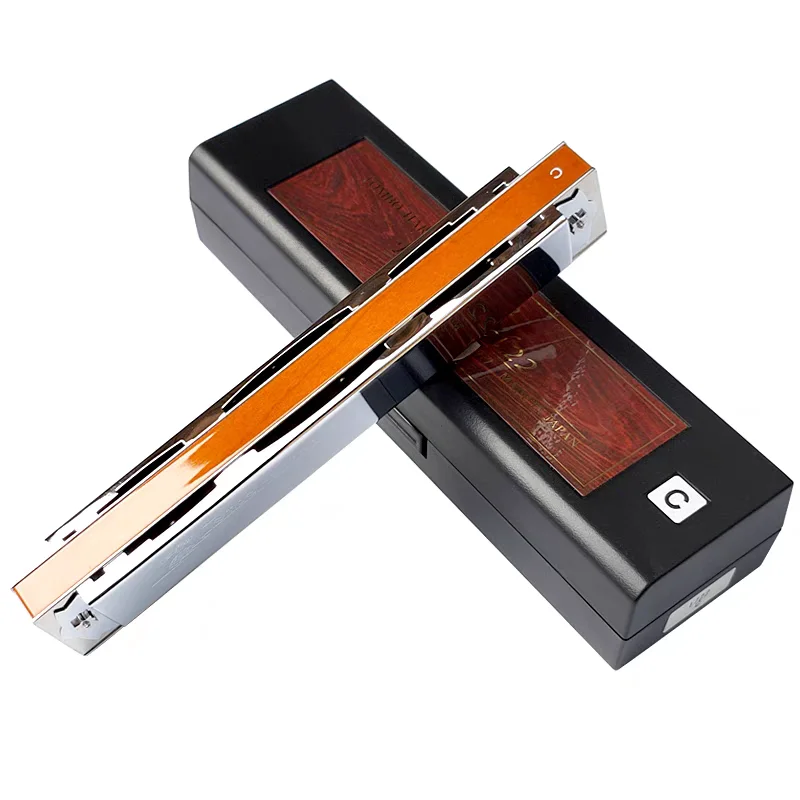 Tombo Tremolo Harmonica Professional22 No. 1722 Harp 22 Holes