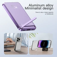 Xilecaly 20000mAh Fast Charger For Magsafe Power Bank High quality Alloy With Battery Wireless Powerbank Magnetic Phone Charger 2