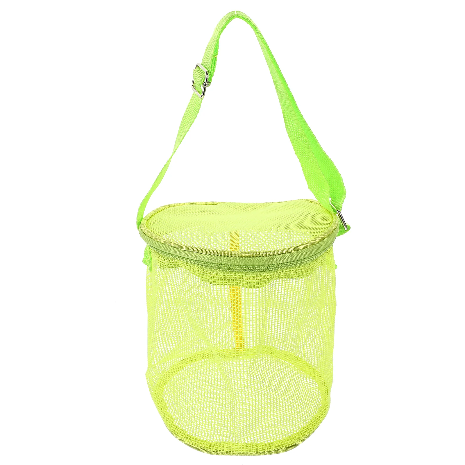 

Beach Toy Mesh Bucket Sand Toys Organizer Portable Sandbeach Storage Bucket