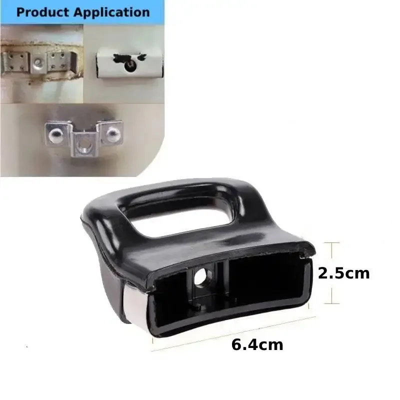 Pot Lid Handles Short Side Handle Grip Replacement with Screw Universal Pressure Pan Cooker Ear