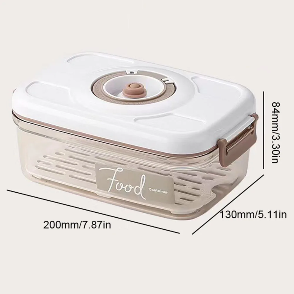 Food Vacuum Storage Box Sealed Fresh-Keeping Box Large Capacity