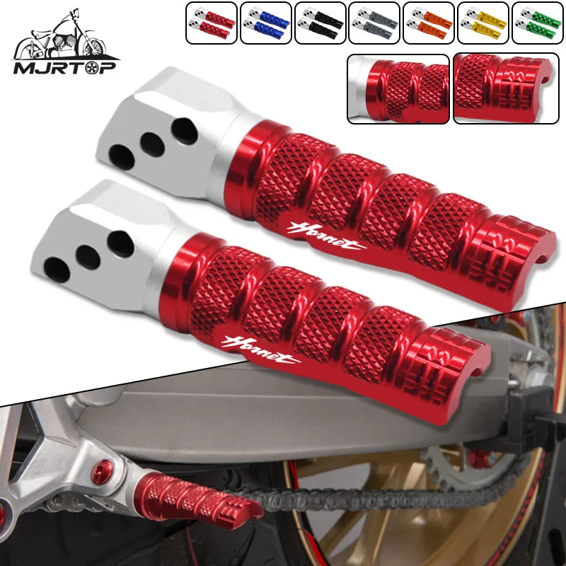 Repose-pieds CNC Noir Pour Honda CB/CBR 650 R / 650 F (2019-2023) - Aluminium - Neuf