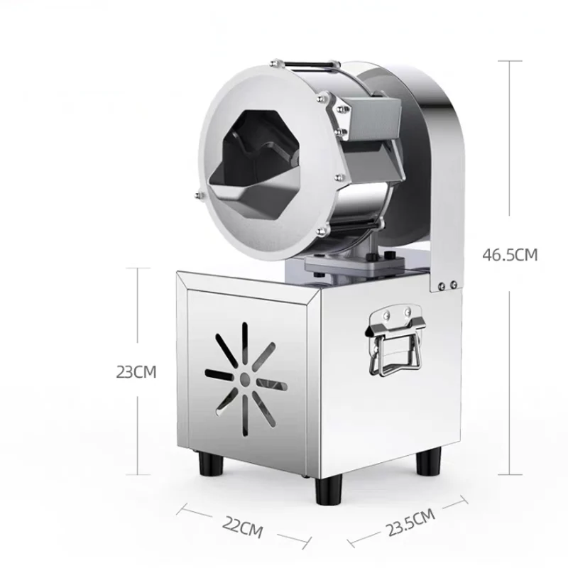 Commercial Electric Meat Cutter Desktop Multi-Function Slicer Potato Beetroot Eggplant Cutting Machine 3