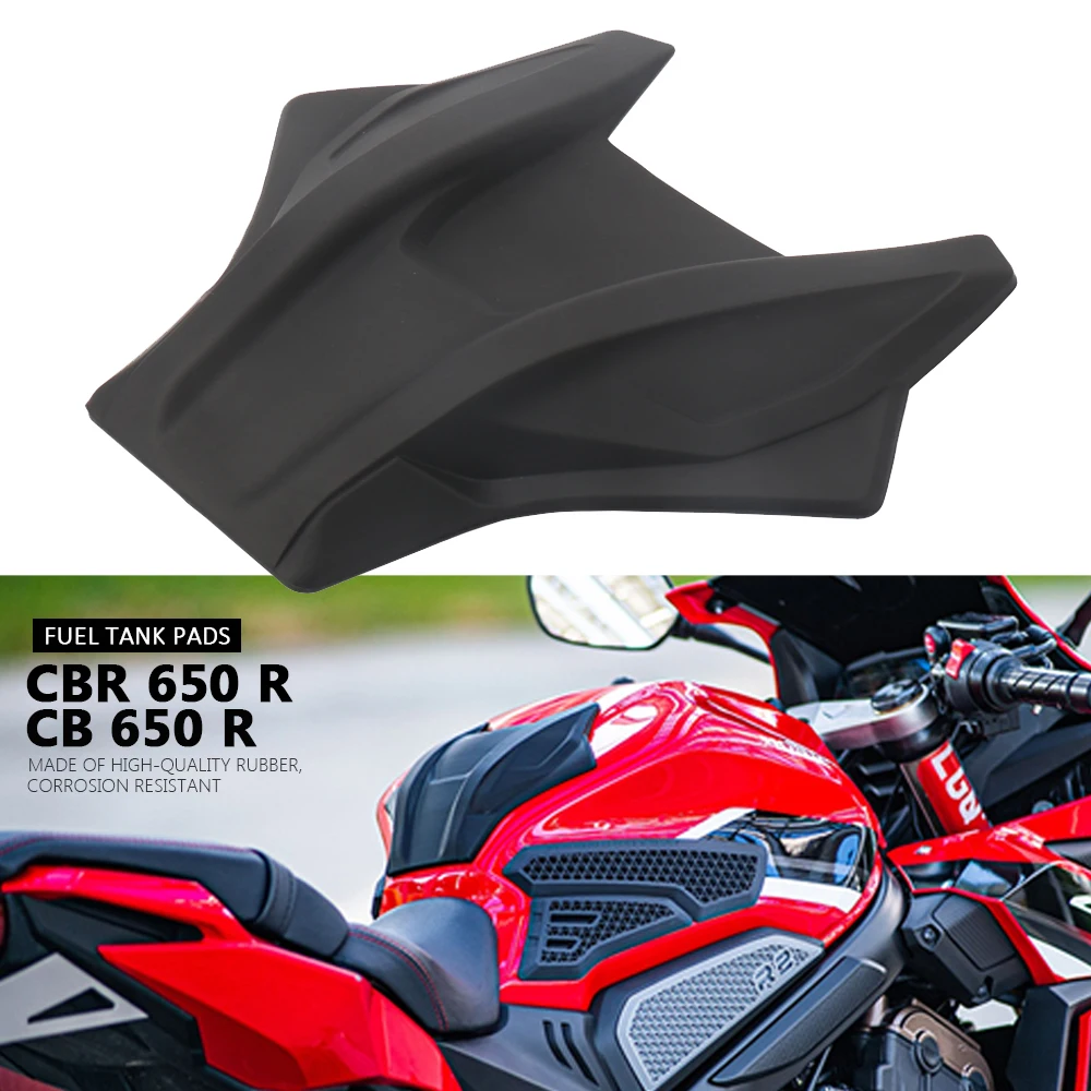 Motorcycle Accessories Black Fuel Tank Pad Sticker Protection For Honda CB650R CB650 R CB 650R CBR650R CBR650 R CBR 650 R