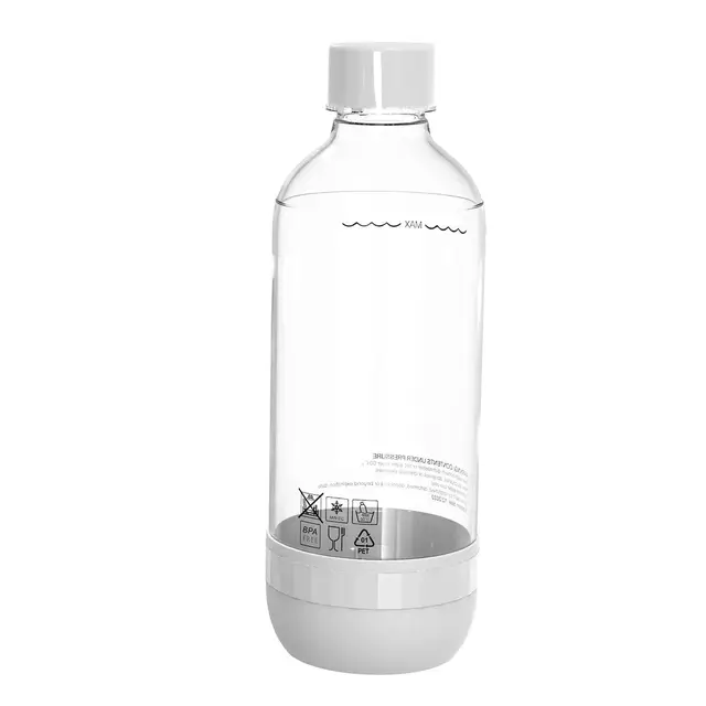 1L White PET Soda Carbonating Bottle - Ideal for Carbonated Beverages and Bottled Drinks 1L White PET Soda Carbonating Bottle - Ideal for Carbonated Beverages and Bottled Drinks