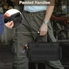 Tactical Tool Bag MultiFunction Work Organizer for Electrician Tool Repairmen Carpenters Non-Waterproof Thick Padded Bottom 6