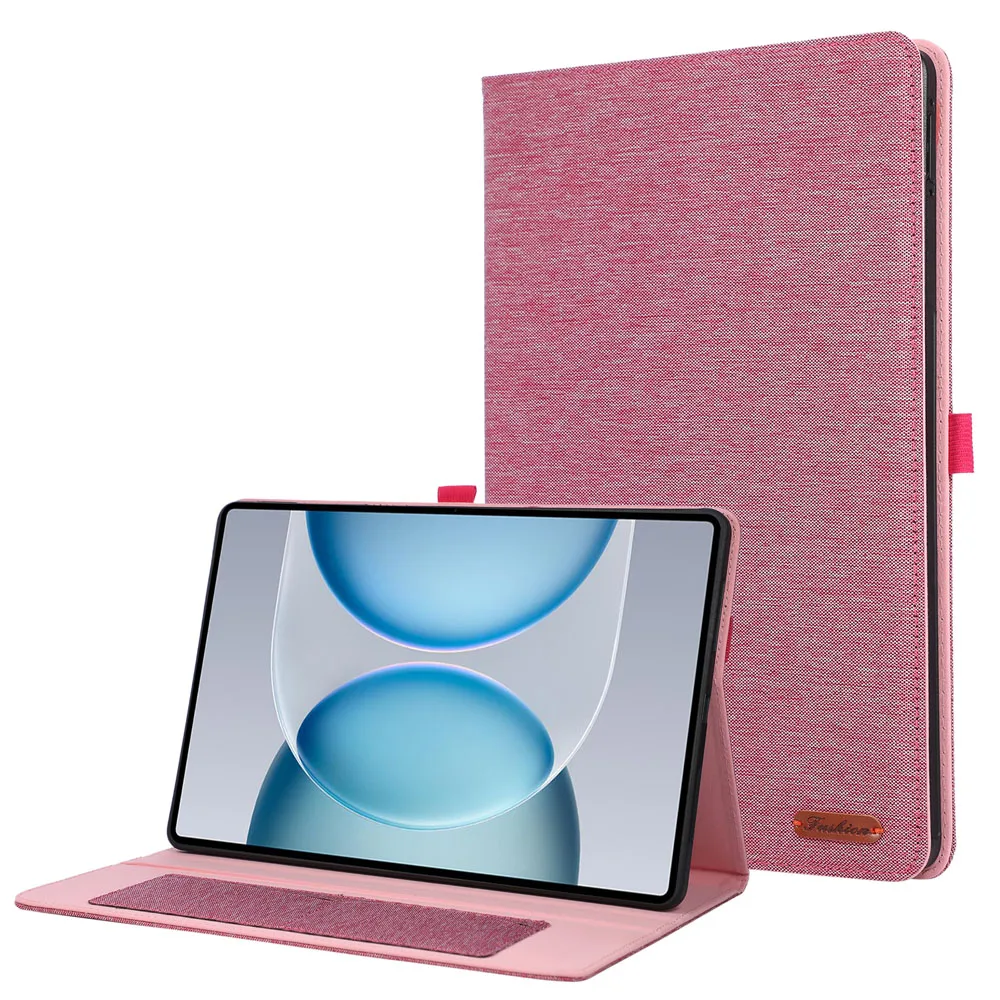 Enhanced Fabric Stand Shockproof Tablet Protective Cover with Straps