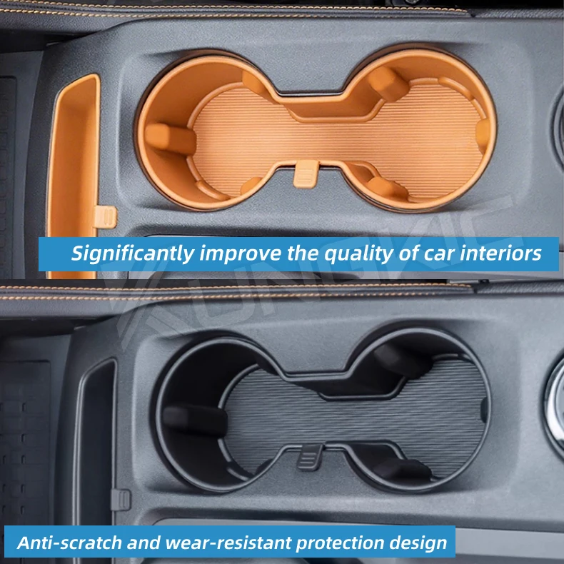 Für Ford Ranger 2023 2024 2025 2026 Auto Mittelkonsole Getränkehalter Aufbewahrungsbox Armlehnen-Aufbewahrungsbox Innenraum-Zubehör – Detail 6