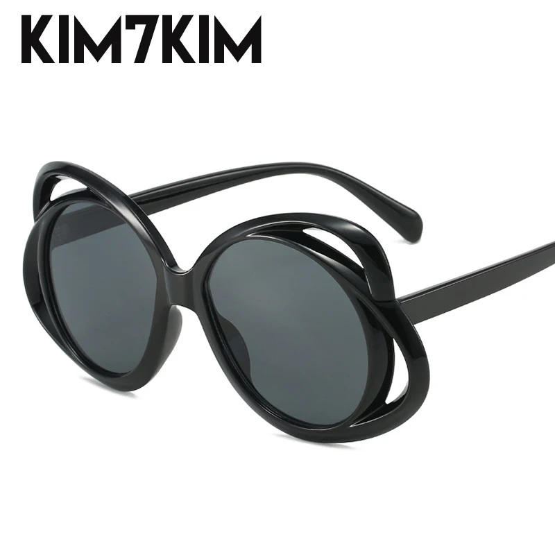 

Oversized Steampunk Round Sunglasses Women 2023 Luxury Brand Trends Punk Sun Glasses For Men Vintage Polygon Sunglass Y2k Shades