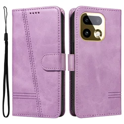 Leather Flip Wallet Card Holder Case with Kickstand and Book Cover Design, Compatible Smartphones for Realme V60 pro (PURPLE)
