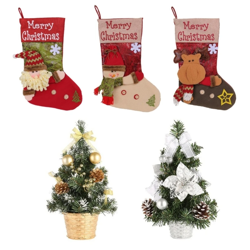 

Baby Photo Costume Christmas Stocking Infant Festival Outfit New Year Clothing