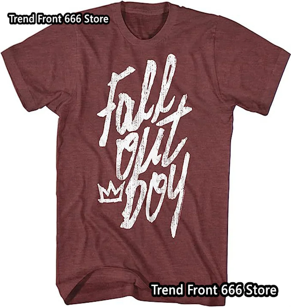 Fall Out Boy Rock Band Men's And Children Summer Short Sleeve T-shirt Vintage Patten Boys Men Size Tshirts 3