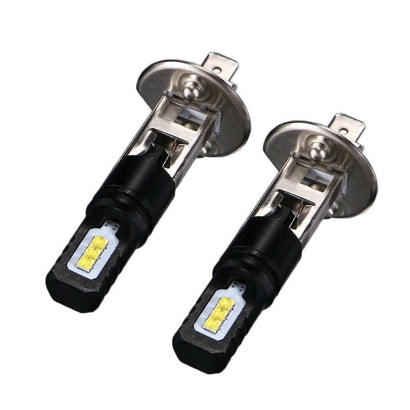 4x h1 6000k super hell weiß 6000lm drl LED Scheinwerfer lampe Kit Fernlicht