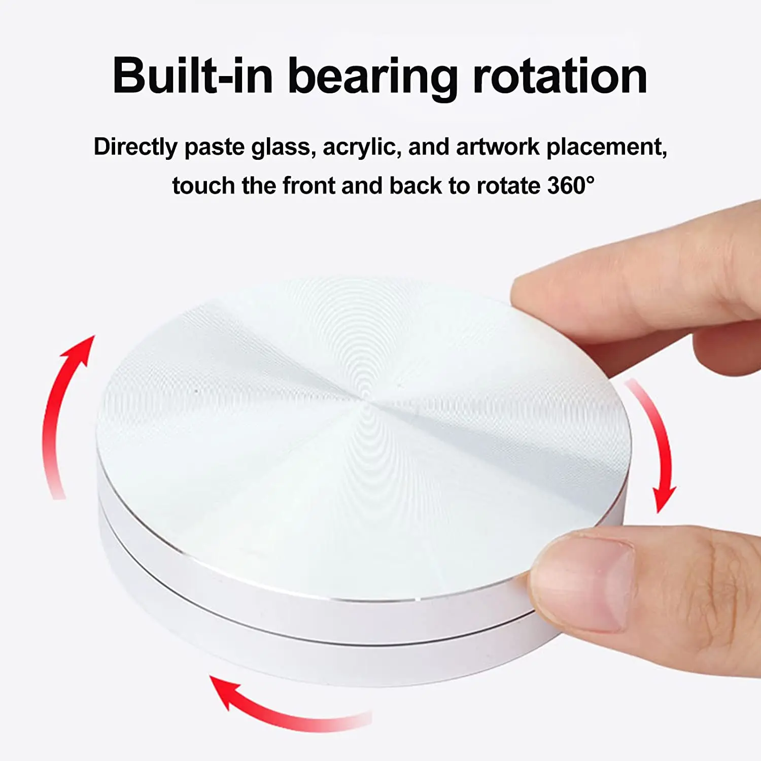 Pottery wheel Ceramic Tool Pottery Throwing Trimming Spinner Tools Trim Stabilizer Polymer Clay Turntable Mini Wheel Metal Bearing Rotary Disc