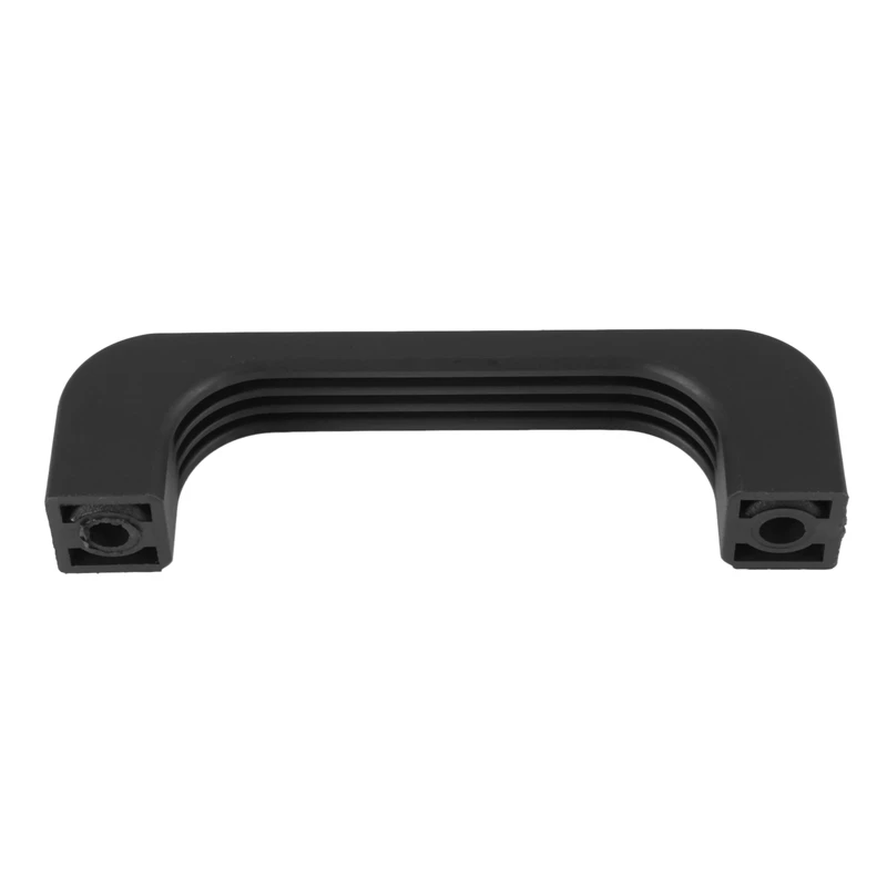 6X Door Cabinet Black Plastic Rectangular Pull Handle 5.2 Inch