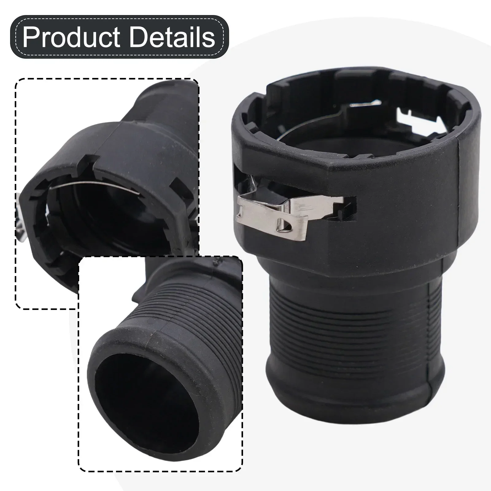 Auto Accessories Lower Hose Connector Replace Water Tank Filler Hose Connector 254853J000 Plastic