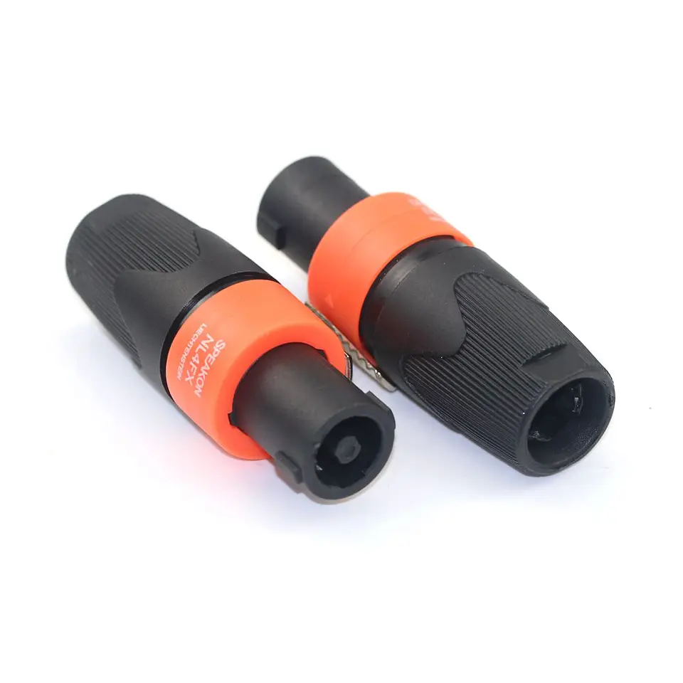 10 Pz NL4FX Connettore Cavo SpeakON Bloccaggio 4 Poli Ricambio - Foto 14