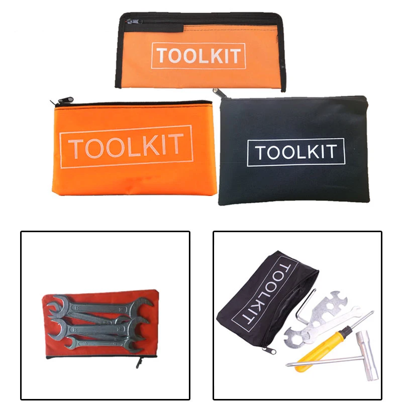 Zipper Canvas Oxford Hardware Toolkit Bag Waterproof Storage Organizer Multifunctional Portable Travel Bag Small Tool Bags tool bag