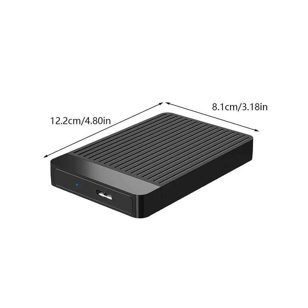 USB 3.0 하드 드라이브 케이스 외부 케이블, HDD 2.5 노트북 어댑터 C 타입