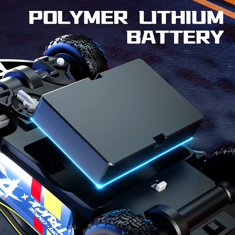 High-Speed Mini 4WD Off-Road Racing Truck Toy