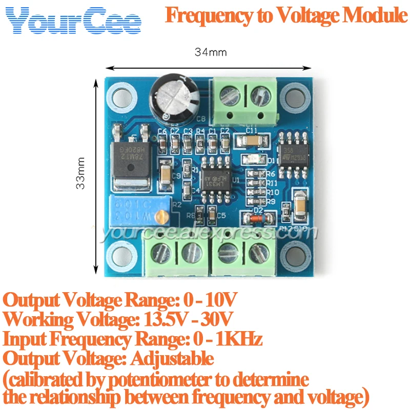 Frequency to voltage