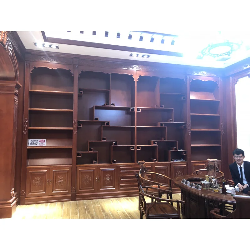 거실용 모던 북스토어 가구 홈 책장 원목 MDF 진열대 빈티지 캐비닛 책장 책꽂이