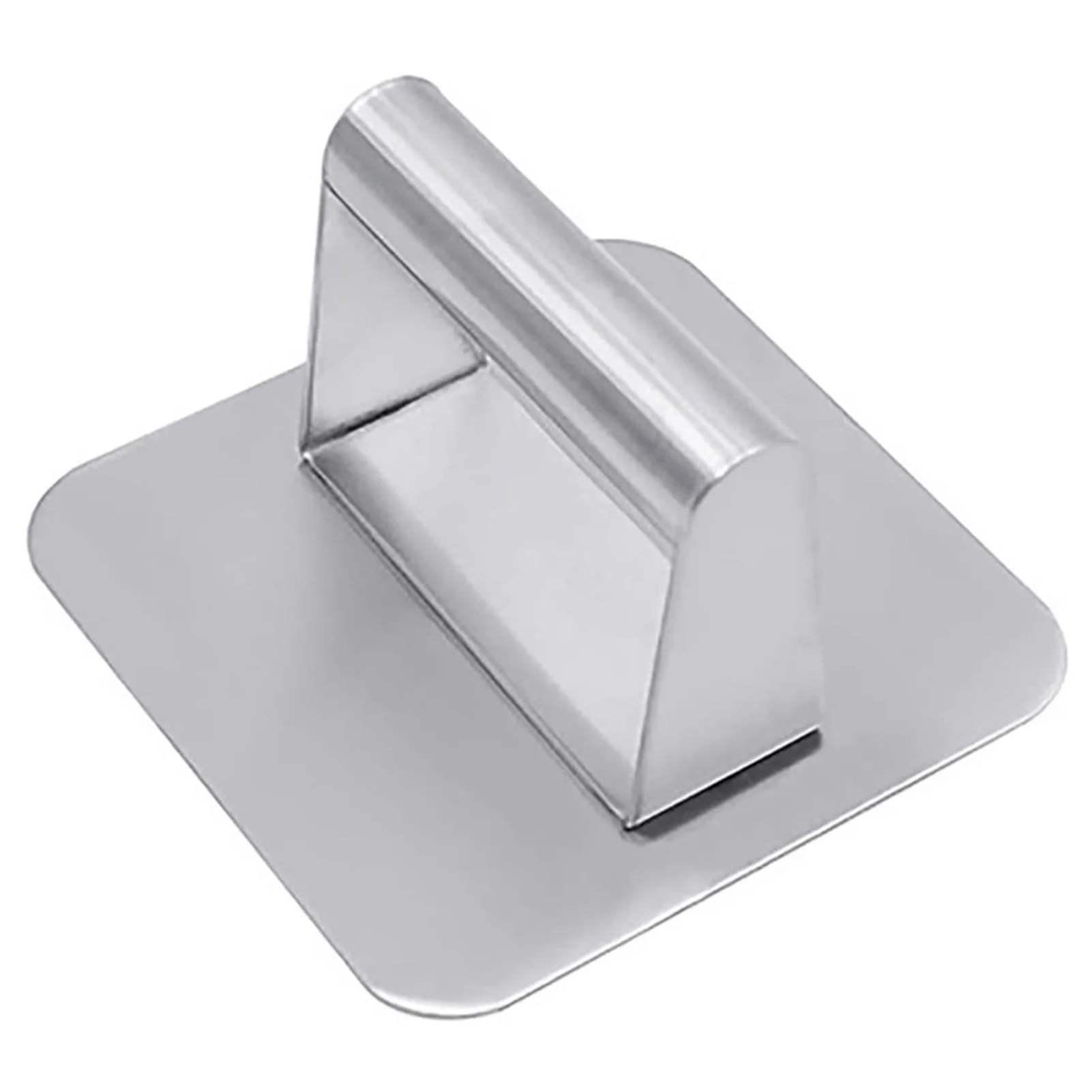 Manual Operation Meat Press Tool Grilling Bacon Round/Square Utensil for Travelling Camping BBQ