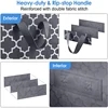 Clothes Quilt Storage Bag Moisture-Proof Dustproof Storages Non-Woven Quilt Organizes Mobile Clothes Bed Bottom 5