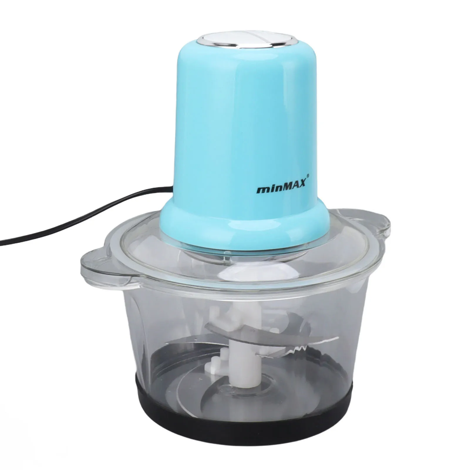 Electric Meat Grinders 2L Food Crusher Quick Chopping Mixing Multifunctional Vegetable Slicer Processor Chopper Kitchen Tool 4