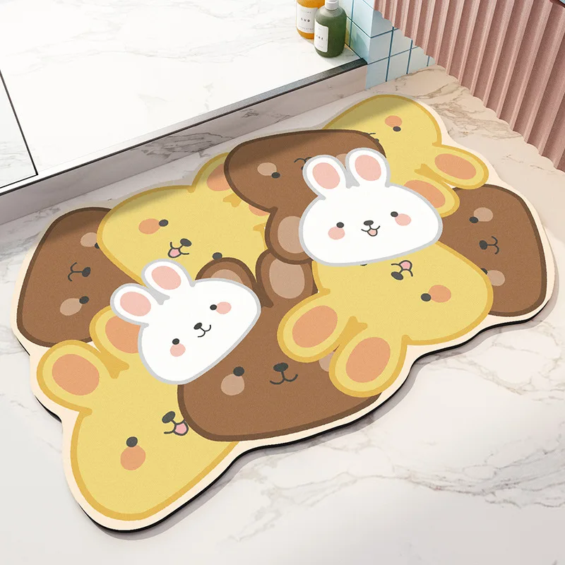 

Non slip floor mat, toilet entrance carpet, door mat