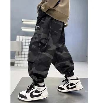 Boys Camouflage Cargo Pants 1