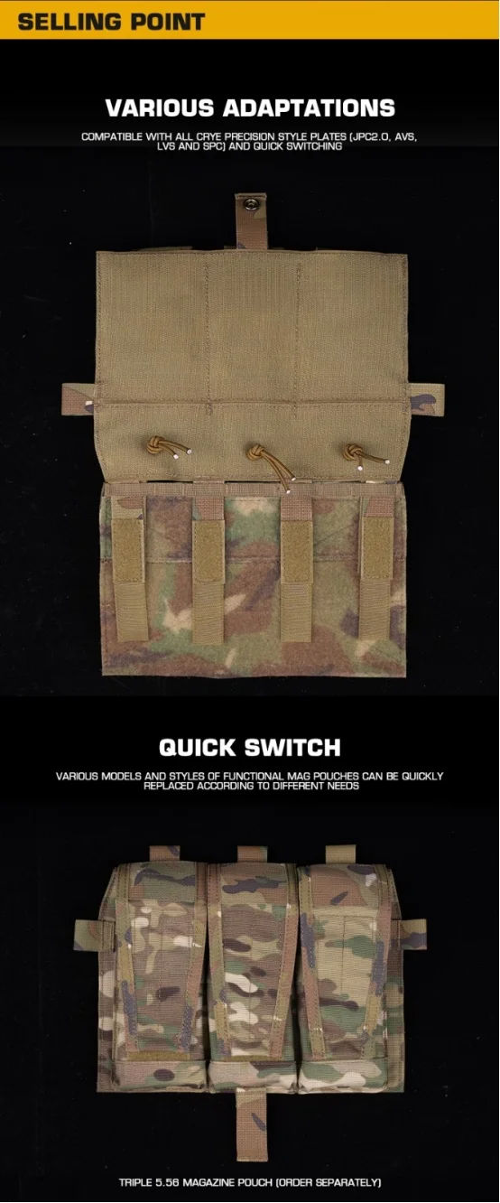 Tank-Top-Erweiterungspanel CRYE-Frontplatten-Adapterzubehör, praktisches Schnallendesign für einfachen Austausch – Detail 5