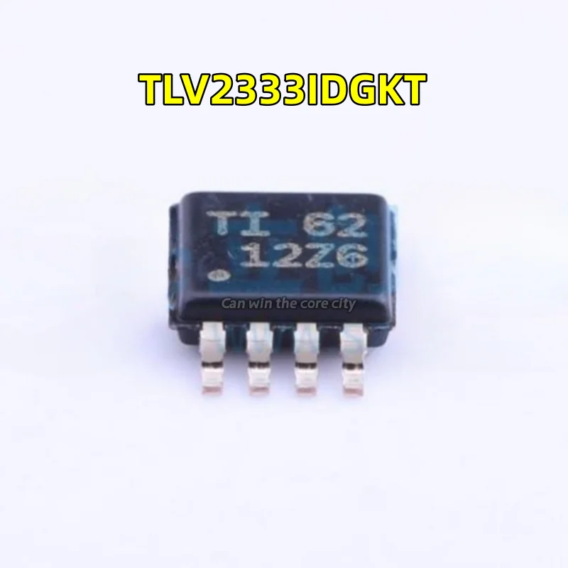 

50 PCS / LOT new spot TLV2333IDGKT TLV2333 silk screen printing 12Z6 operational amp package MSOP 8
