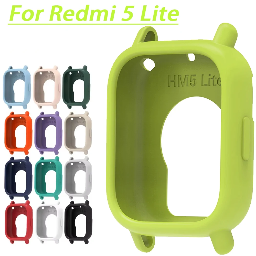 Soft Silicone Protective Shell - Colorful Durable Watch Cover Decoration