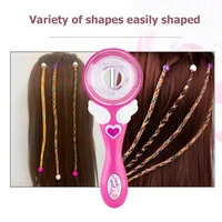 DIY Braiding Hairstyle Tool Electric Automatic Hair Braider Twist Braider Machine Weave Roller Hairstyle Machine Set Child Gift 4