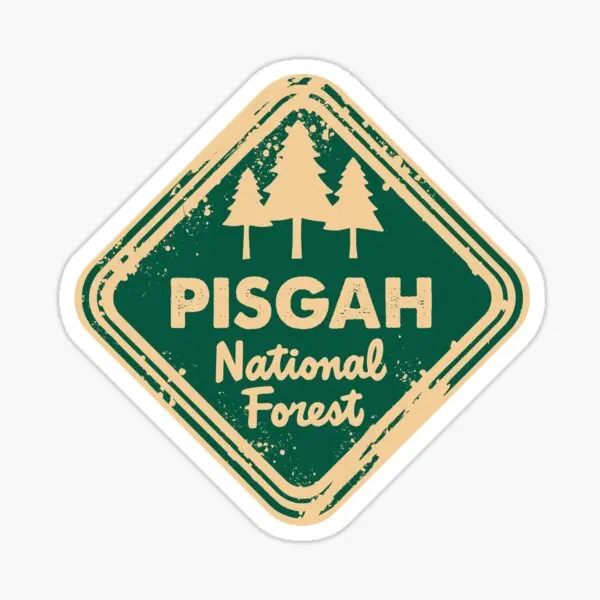 

Наклейки на автомобиль Pisgah с изображением национального леса, 5 шт.