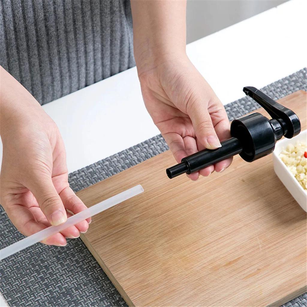 1 Set Syrup Ketchup Vinegar Olive Oil Bottle Head Pressure Nozzle Kitchen Tools kitchen tools