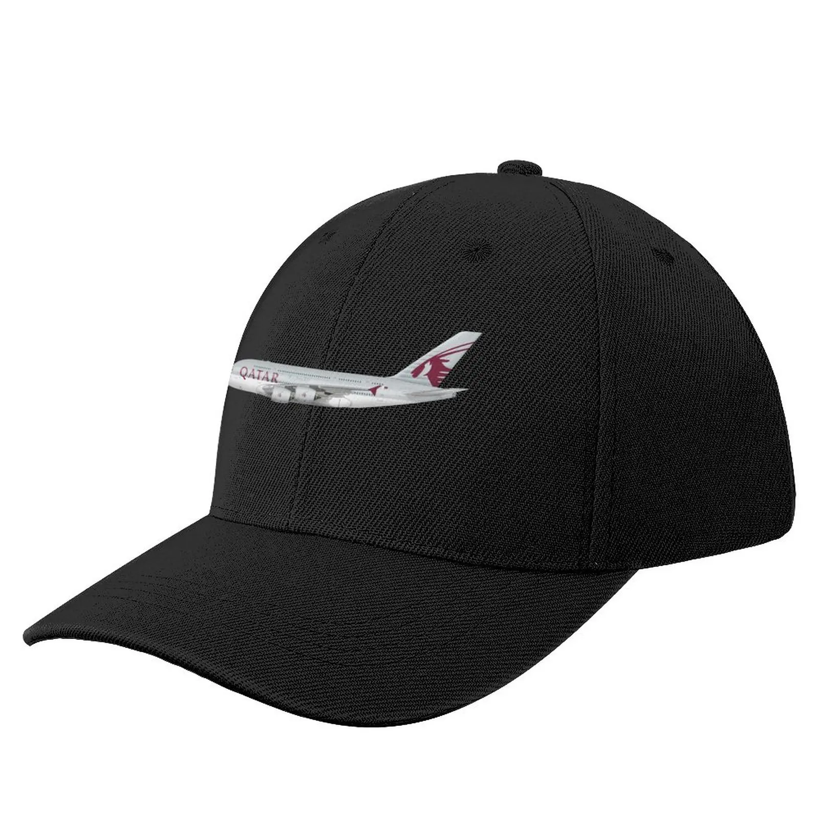 

The Qatar Airbus A380 Baseball Cap Icon funny hat Military Cap Man |-F-| Bobble Hat Hats For Women Men's
