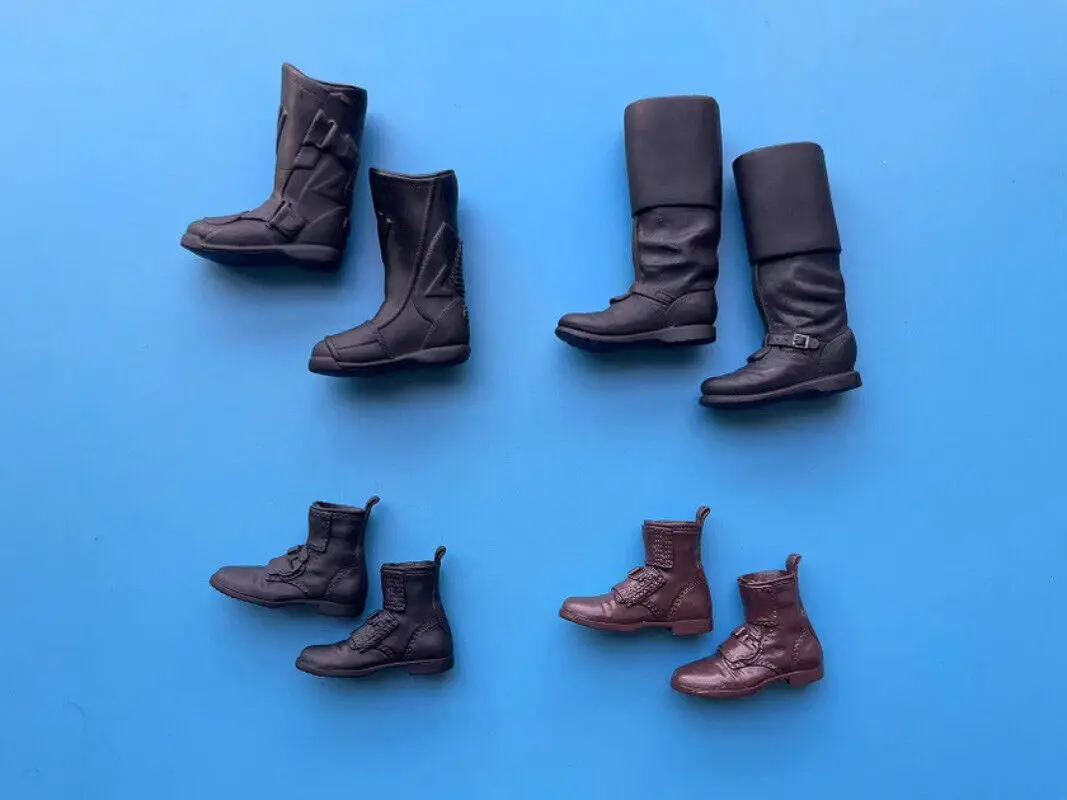 Zqn Sideshow 1/6 Scarpe Da Soldato Maschio/Femmina Stivali Modello Per 12''